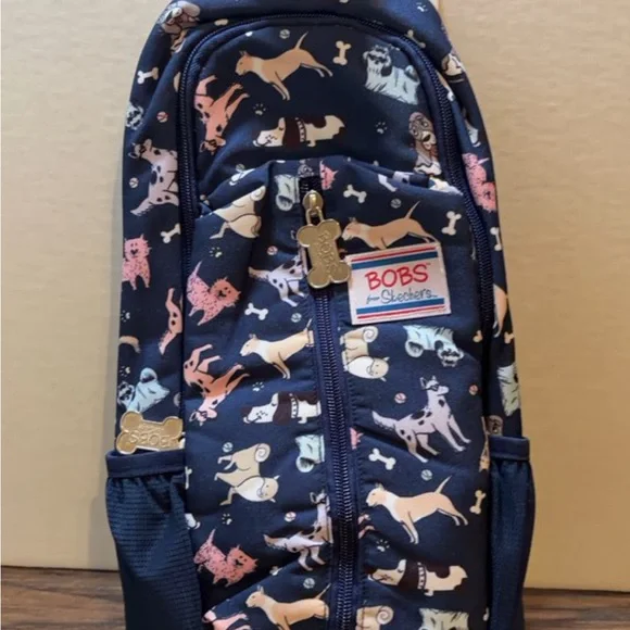 BOBS from Skechers Navy Dog Print Backpack - Picture 1 of 3